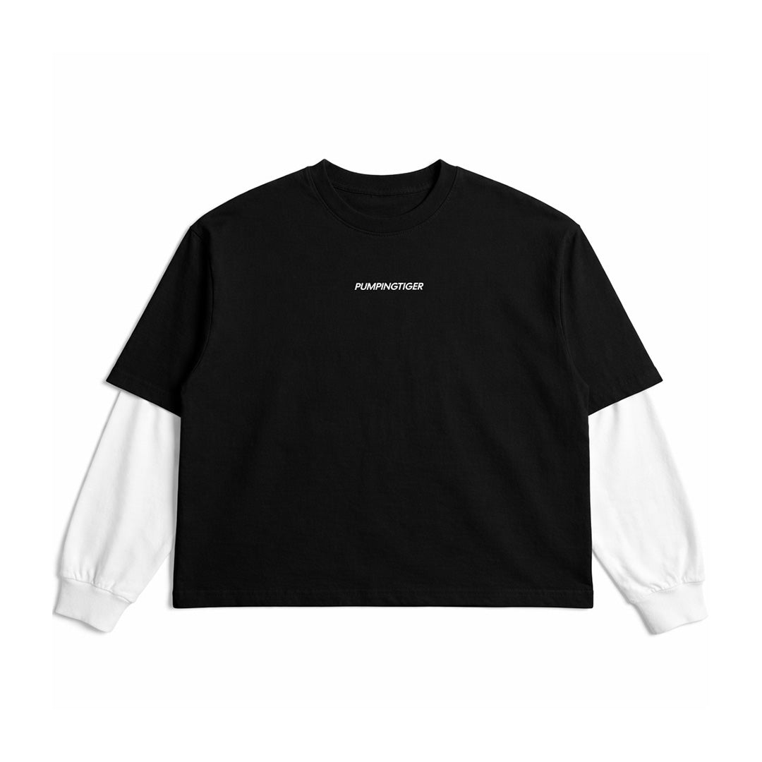 Layered Oversized Full Sleeve T-Shirt