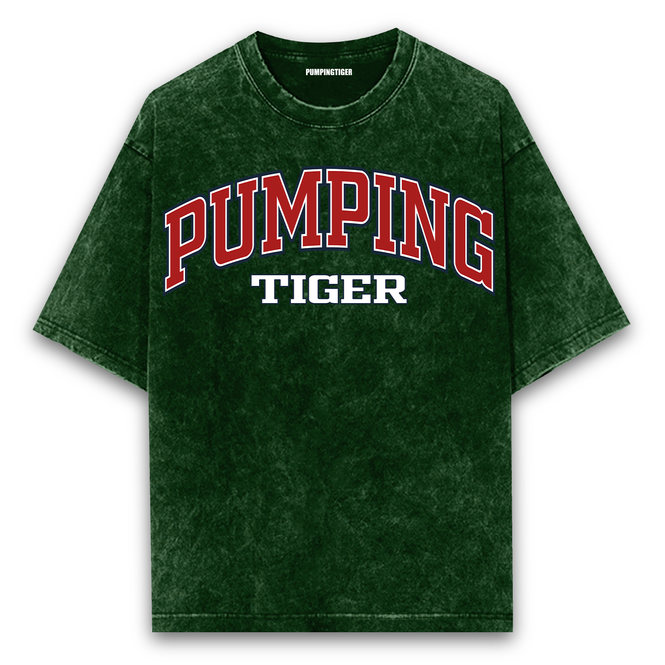 PUMPINGTIGER Acid Wash Oversized T-shirt