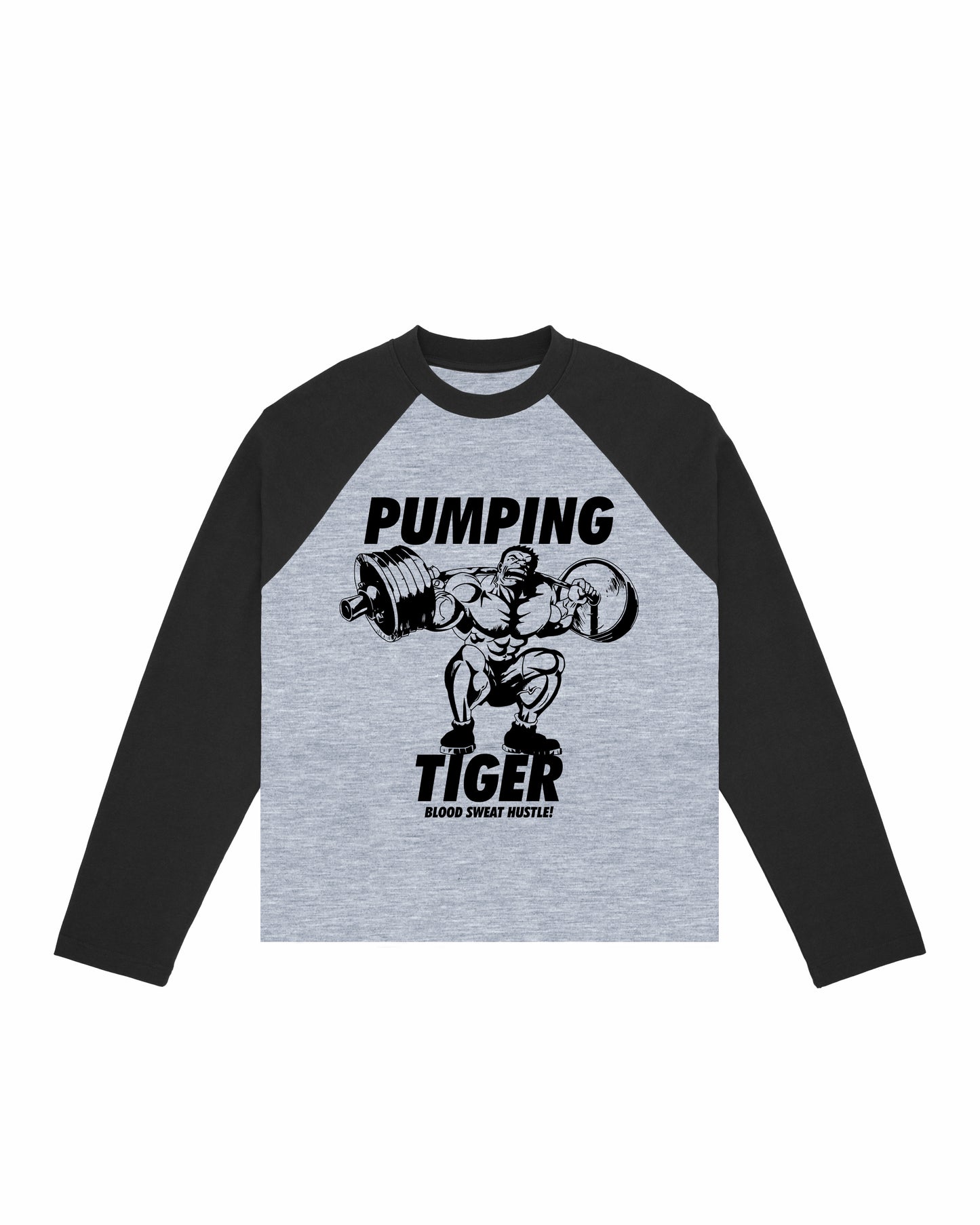 Blood Sweat Hustle Raglan T-shirt
