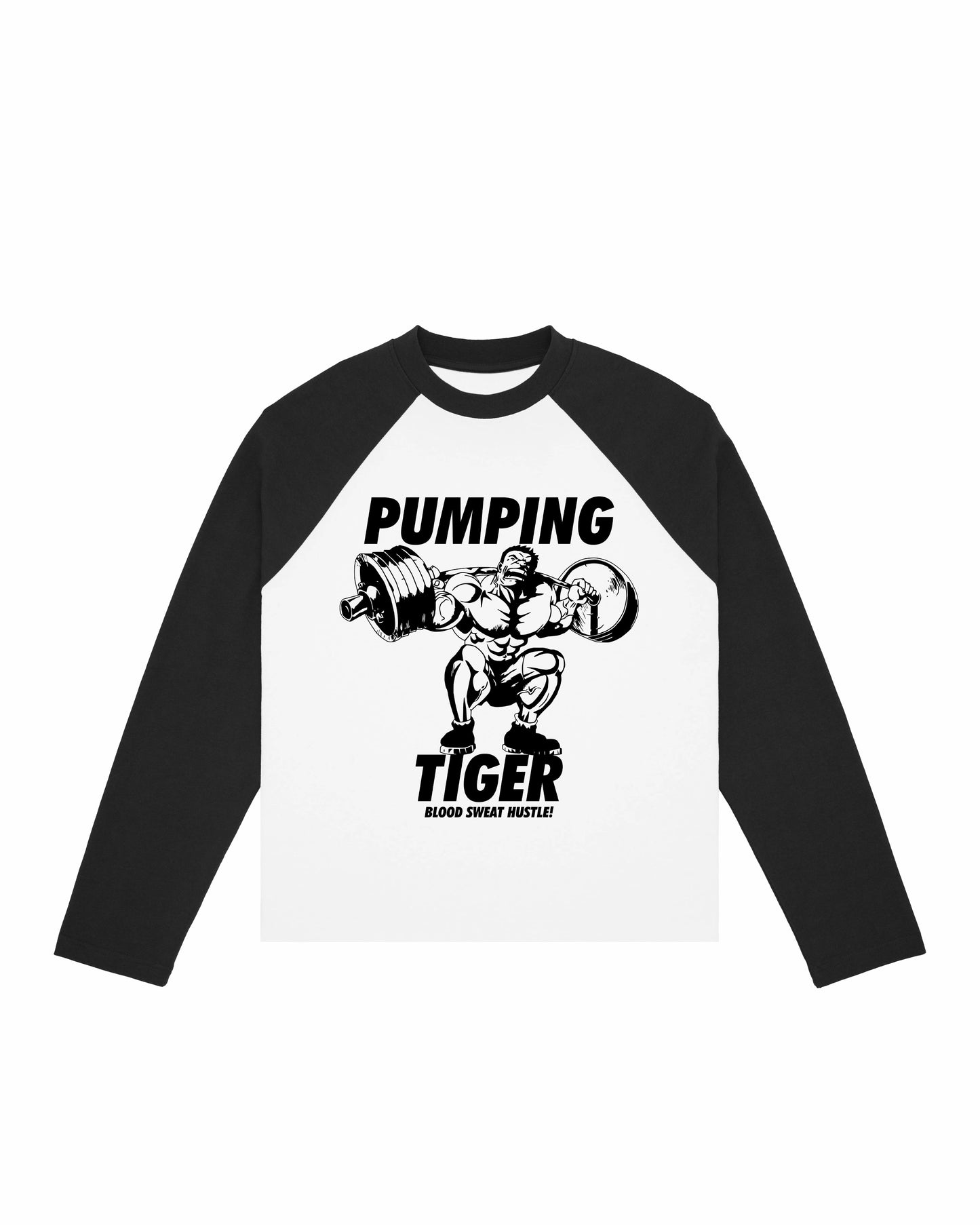 Blood Sweat Hustle Raglan T-shirt