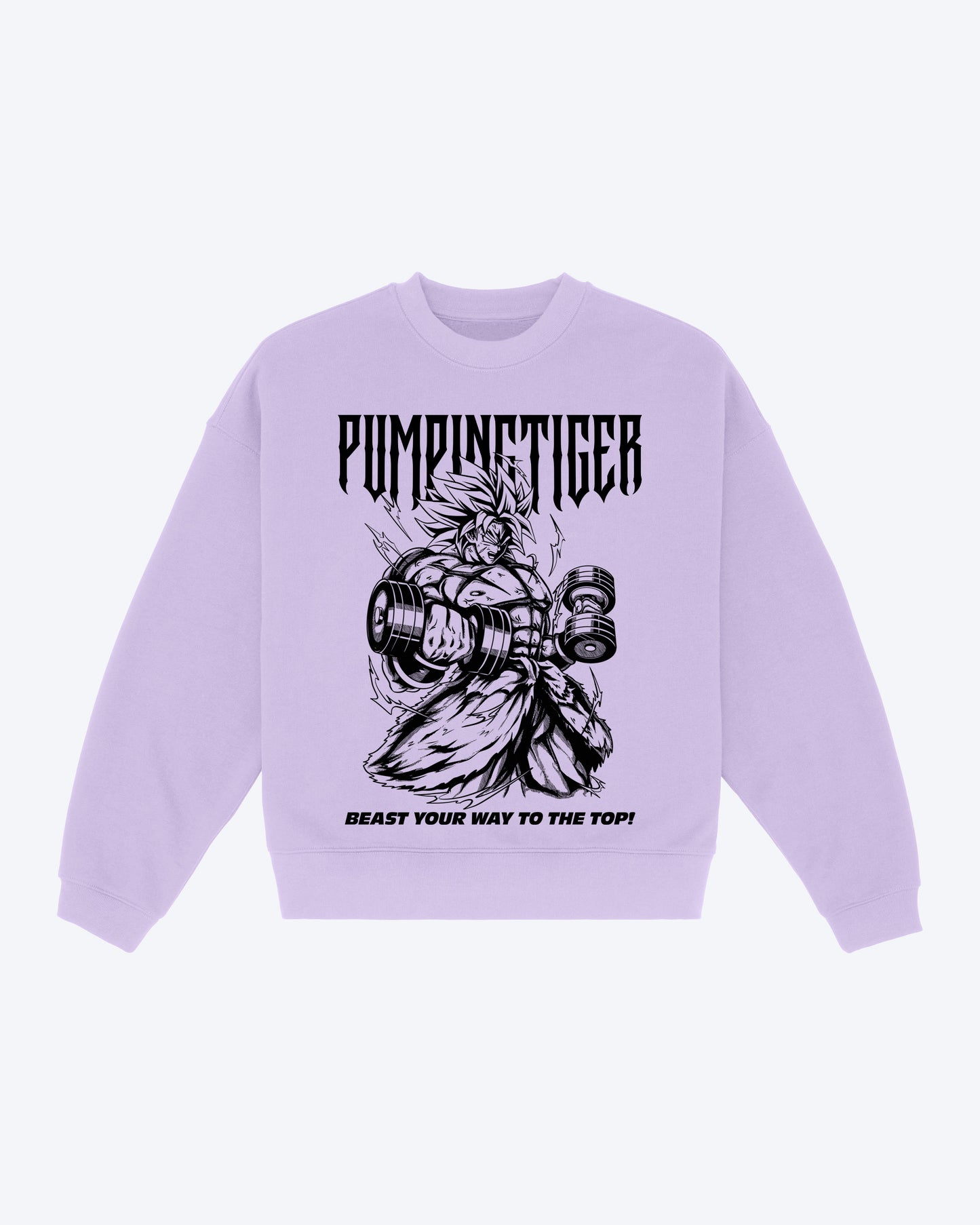 PUMPINGTIGER X DRAGON BALL Z BROLY Oversized Sweatshirt