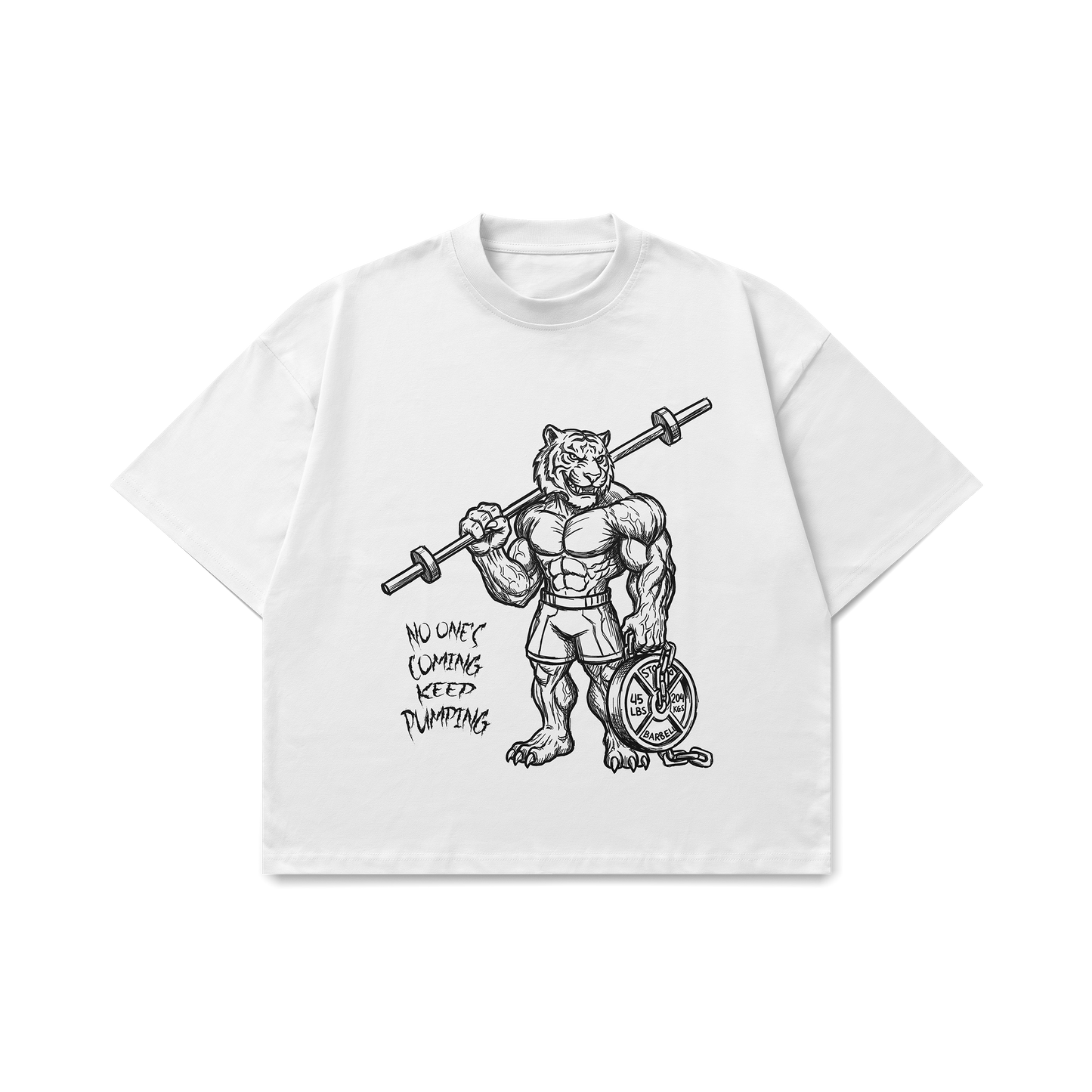 Keep Pumping Oversized T-Shirt