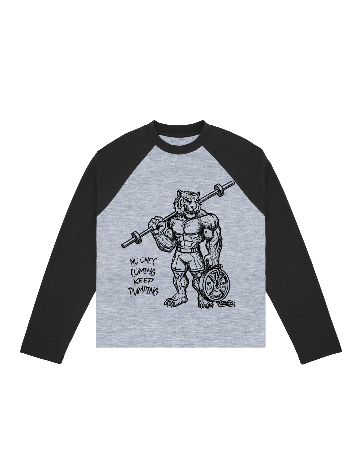 Keep Pumping Raglan T-Shirt