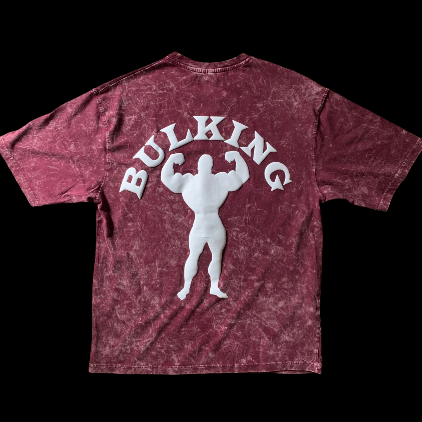 BULKING Acid Wash Oversized T-shirt (Puff Print)