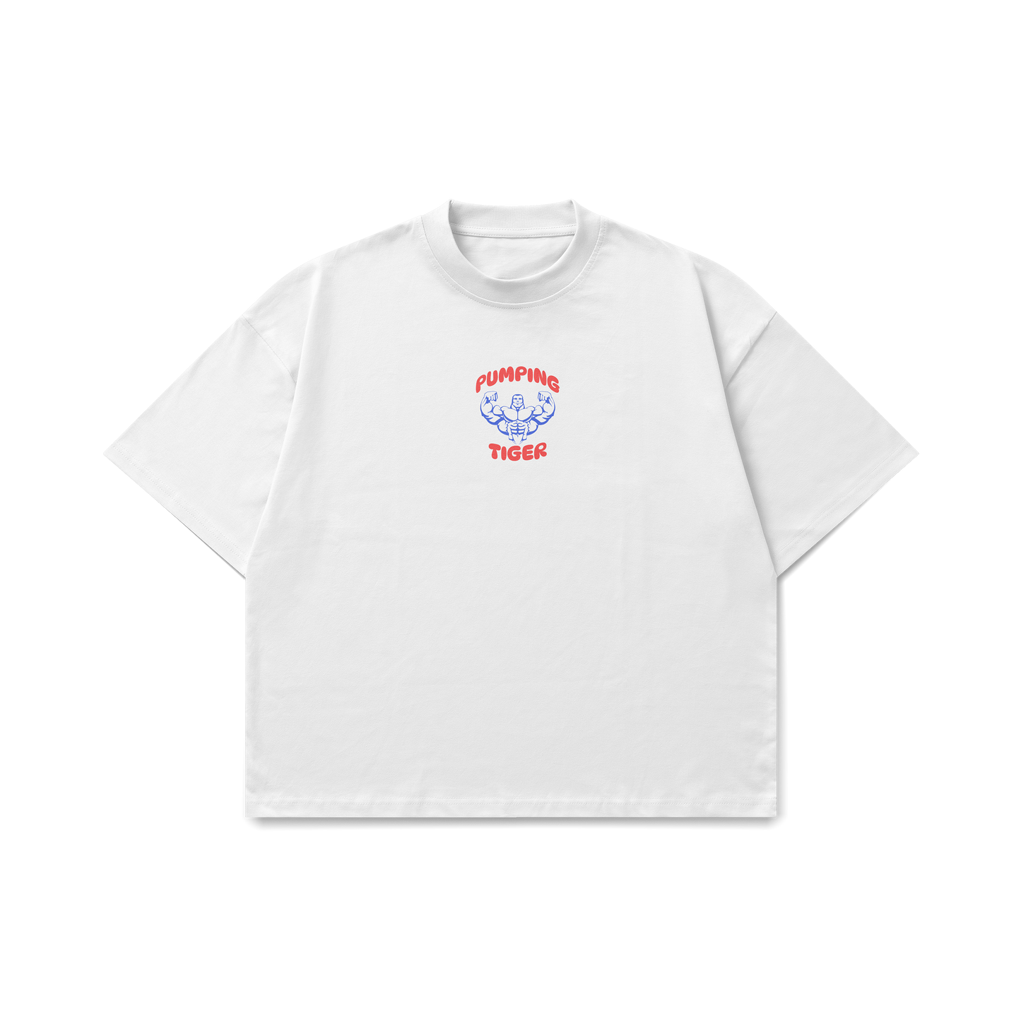 Get Swole White Oversized T-Shirt