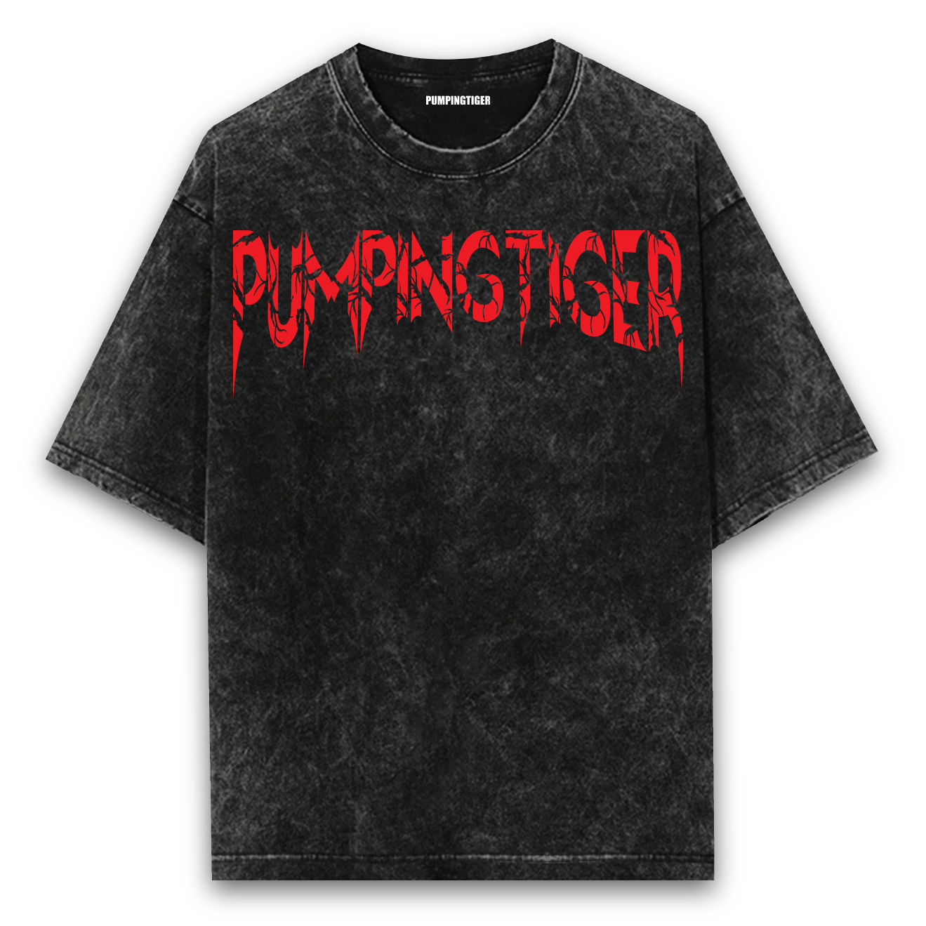 Hellbent Acid Wash Oversized T-shirt