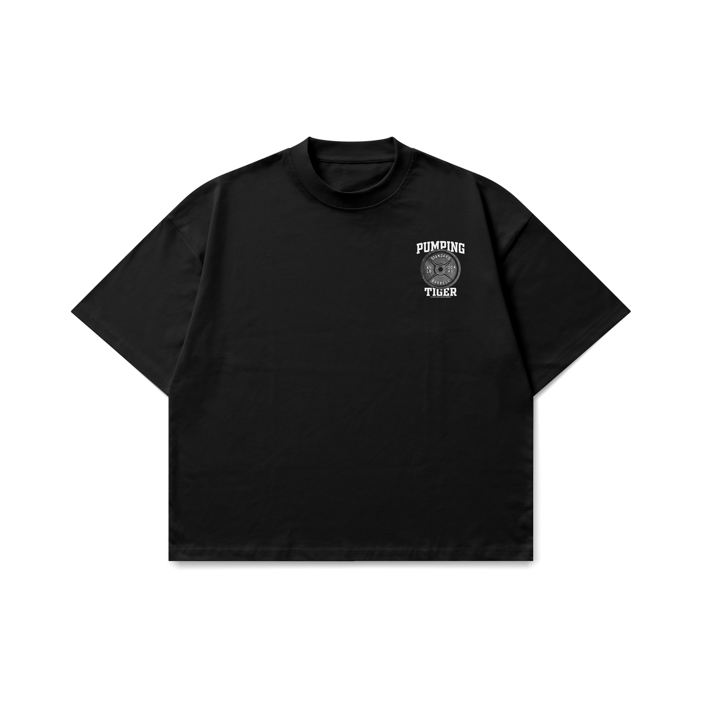 Iron Plate Black Oversized T-shirt