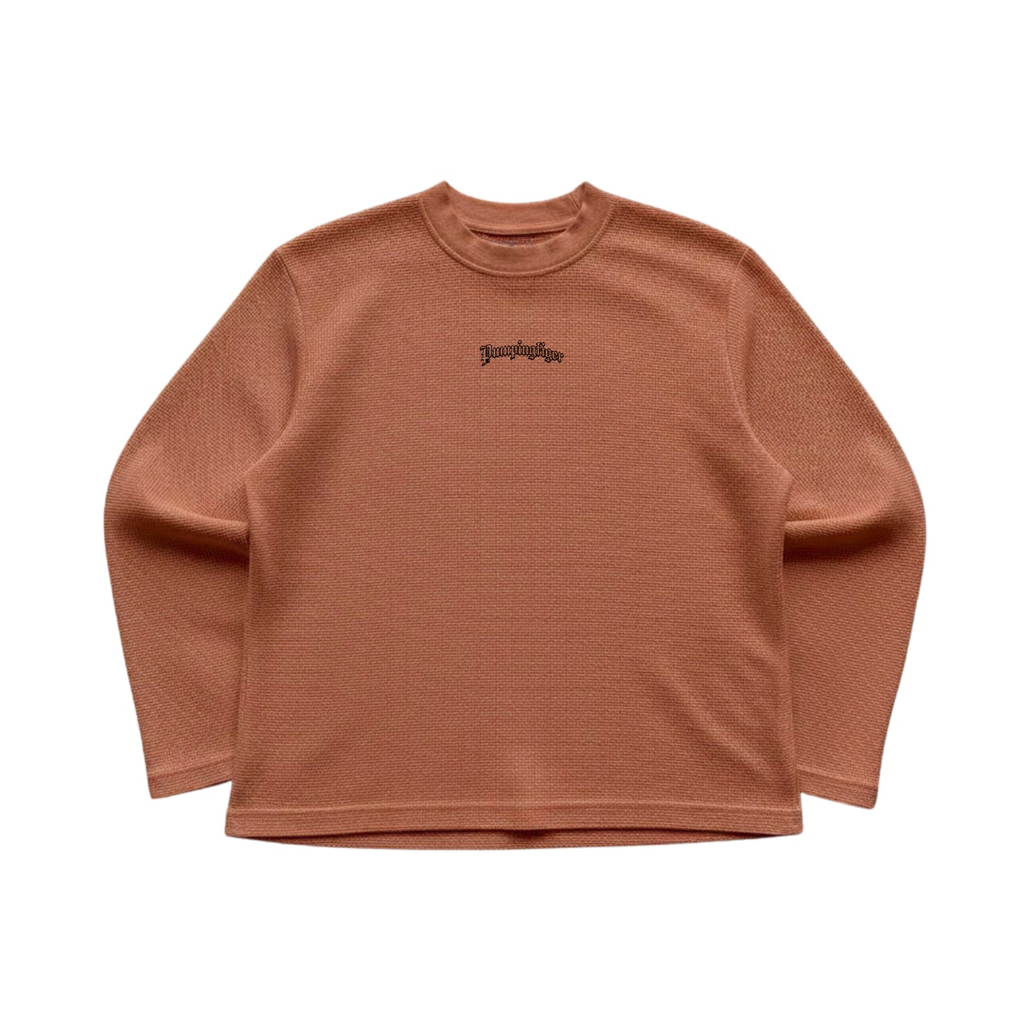 Minimal Waffle Oversized Full Sleeve