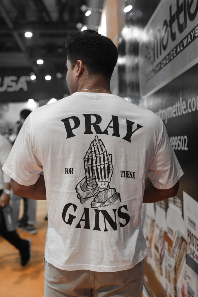 Pray For These Gains Oversized T-shirt