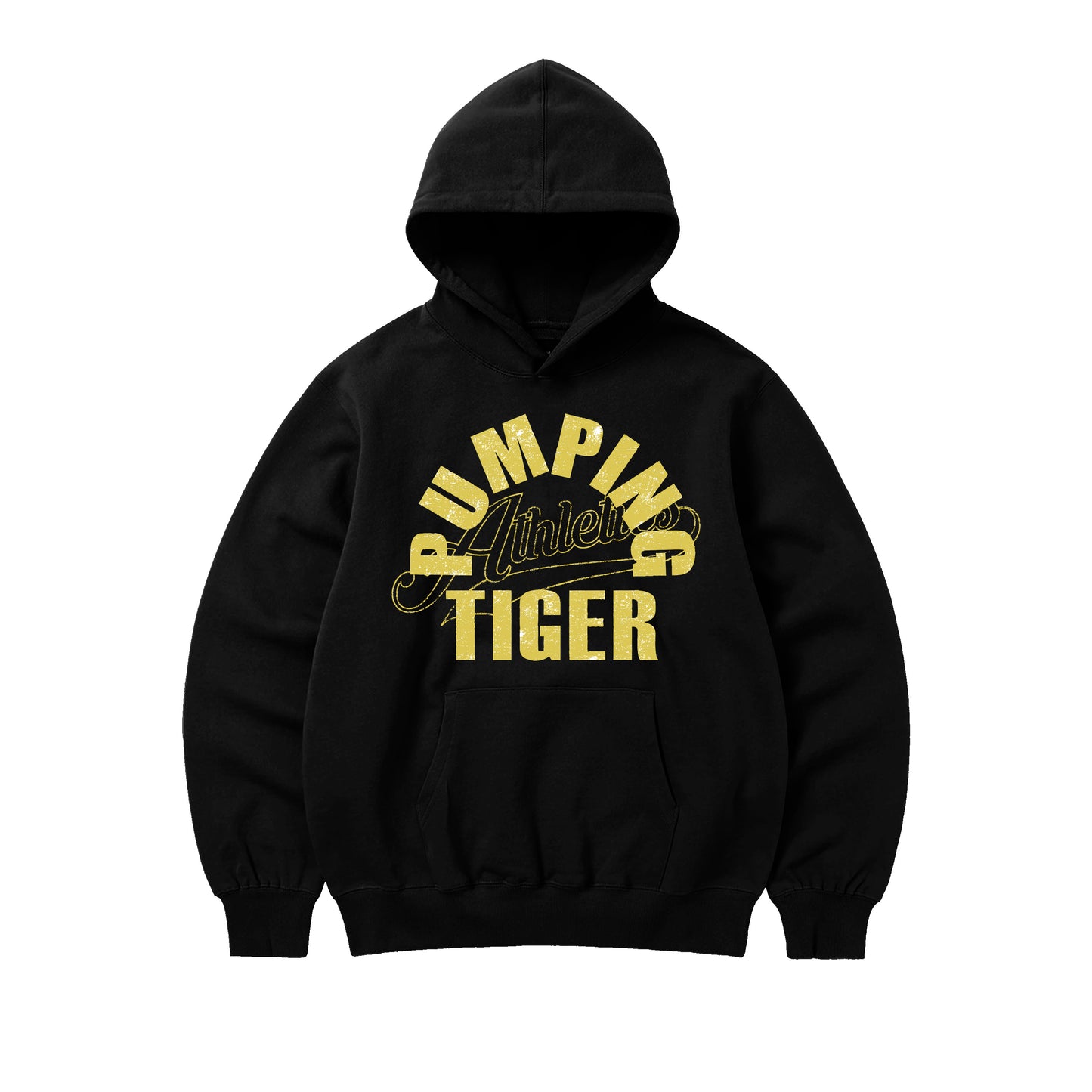 Athletics Black Oversized Hoodie