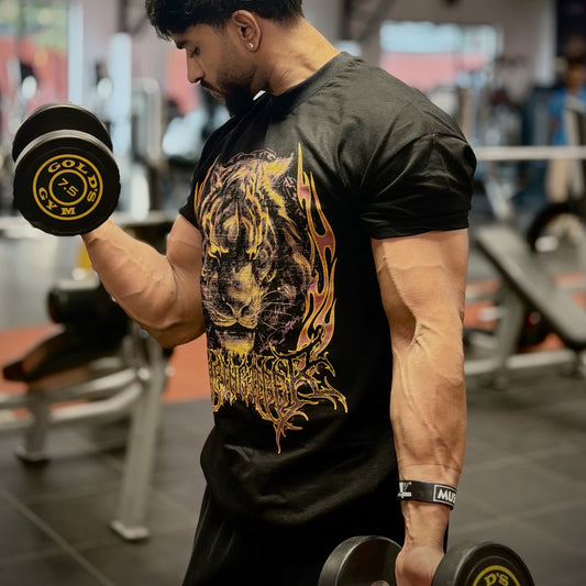 Fearless Black Oversized T-shirt