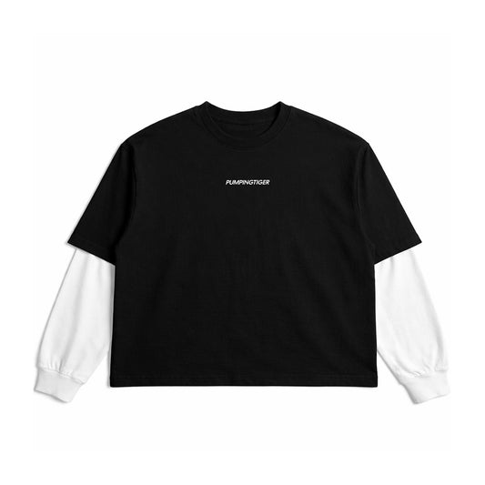 Layered Oversized Full Sleeve T-Shirt