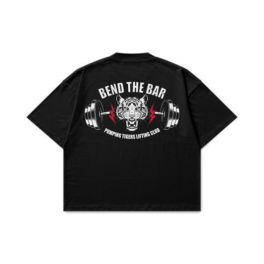 Bend The Bar Black Oversized T-shirt