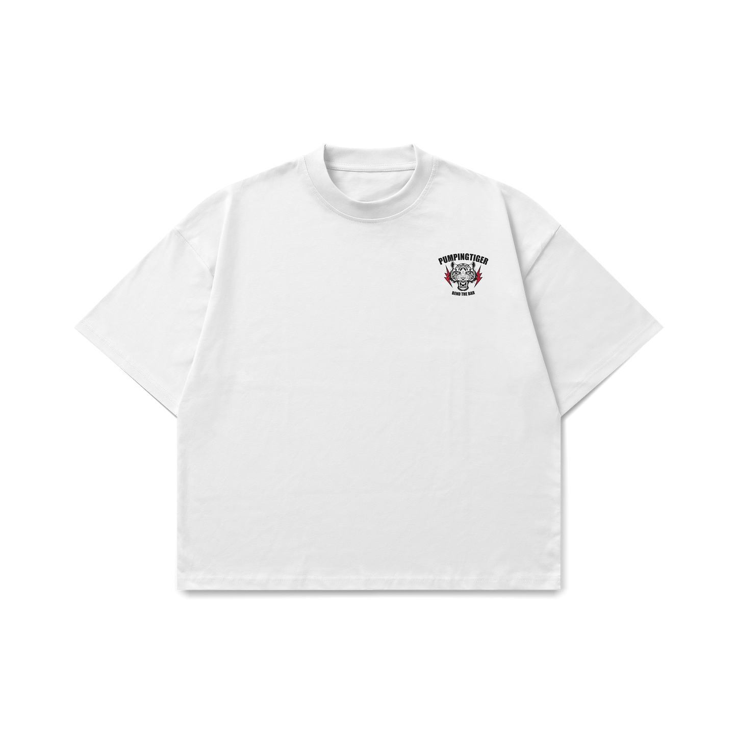 Bend The Bar White Oversized T-shirt