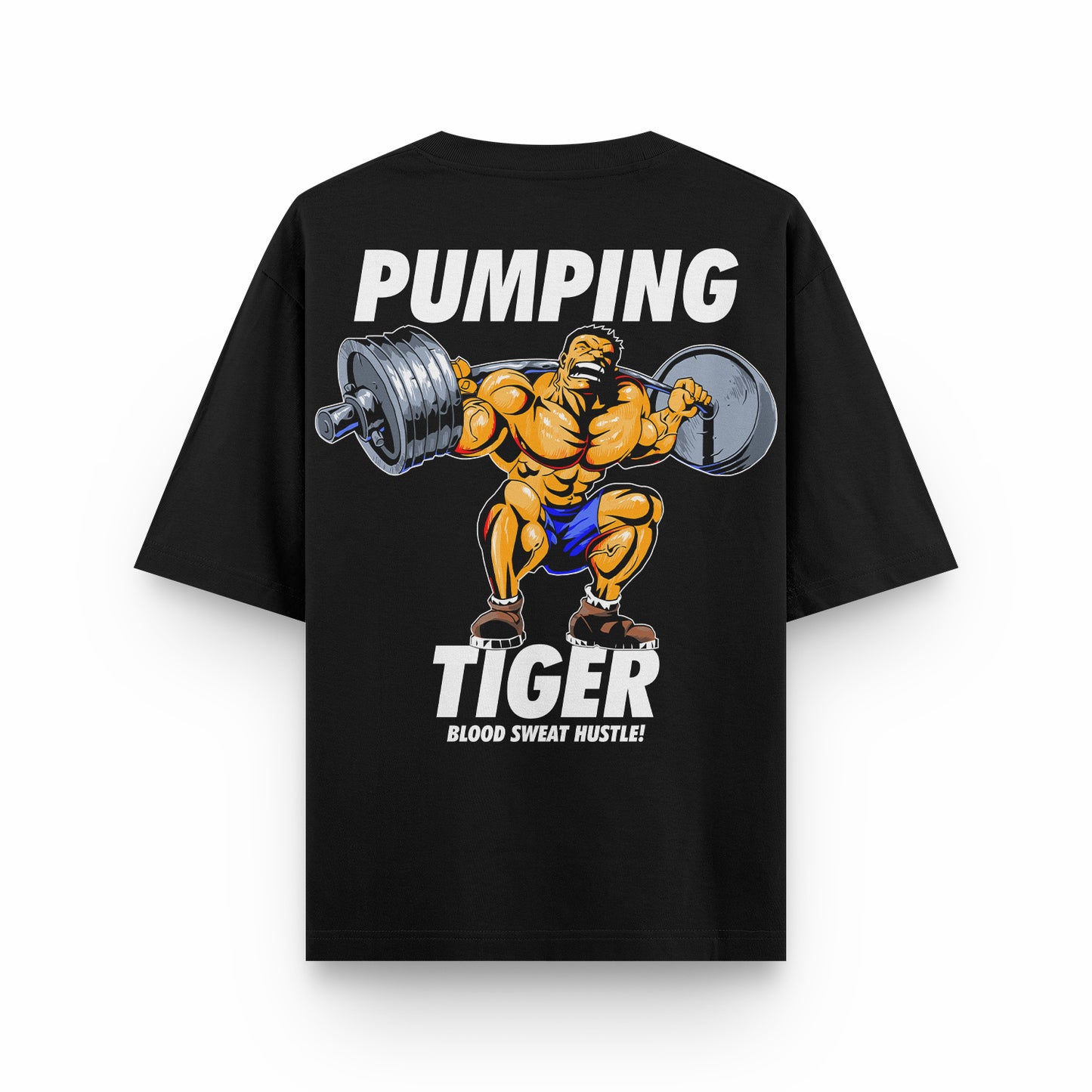 Blood Sweat Hustle Oversized T-shirt