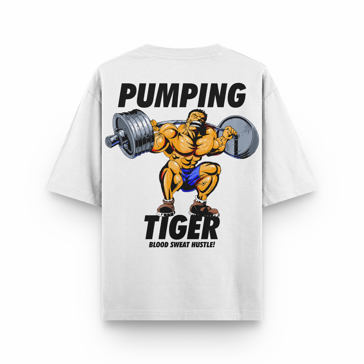 Blood Sweat Hustle Oversized T-shirt