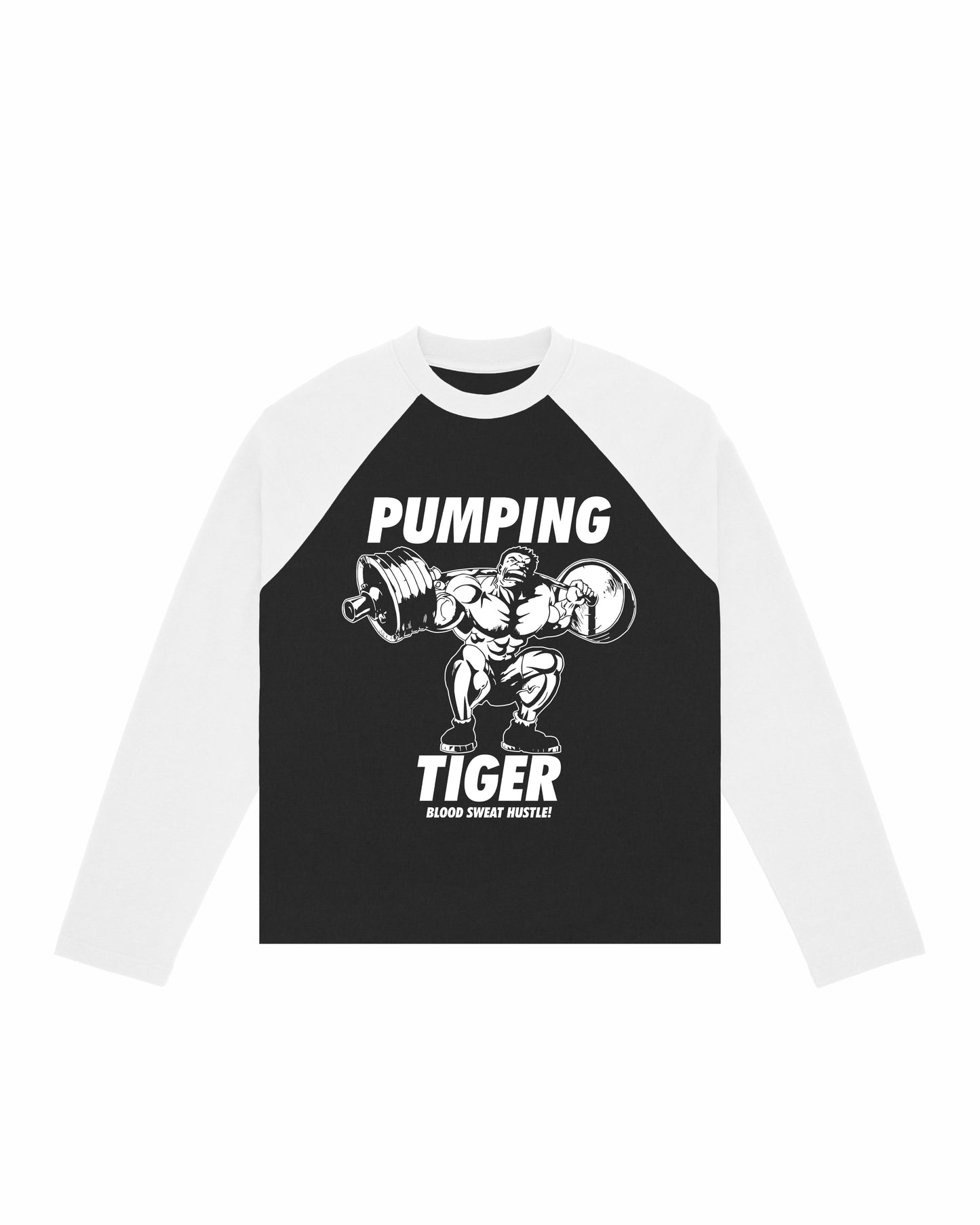 Blood Sweat Hustle Raglan T-shirt