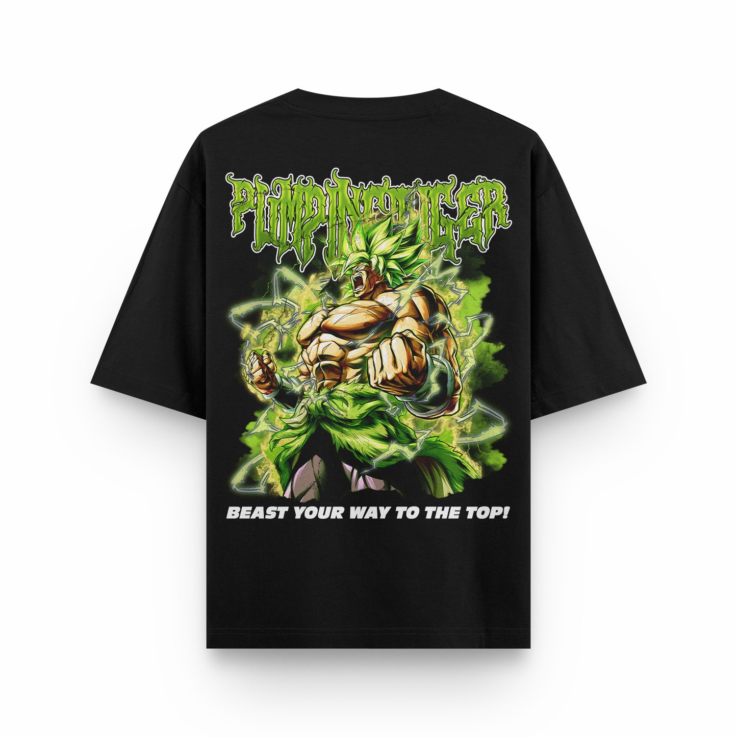 PUMPINGTIGER X DRAGON BALL Z BROLY Oversized T-shirt