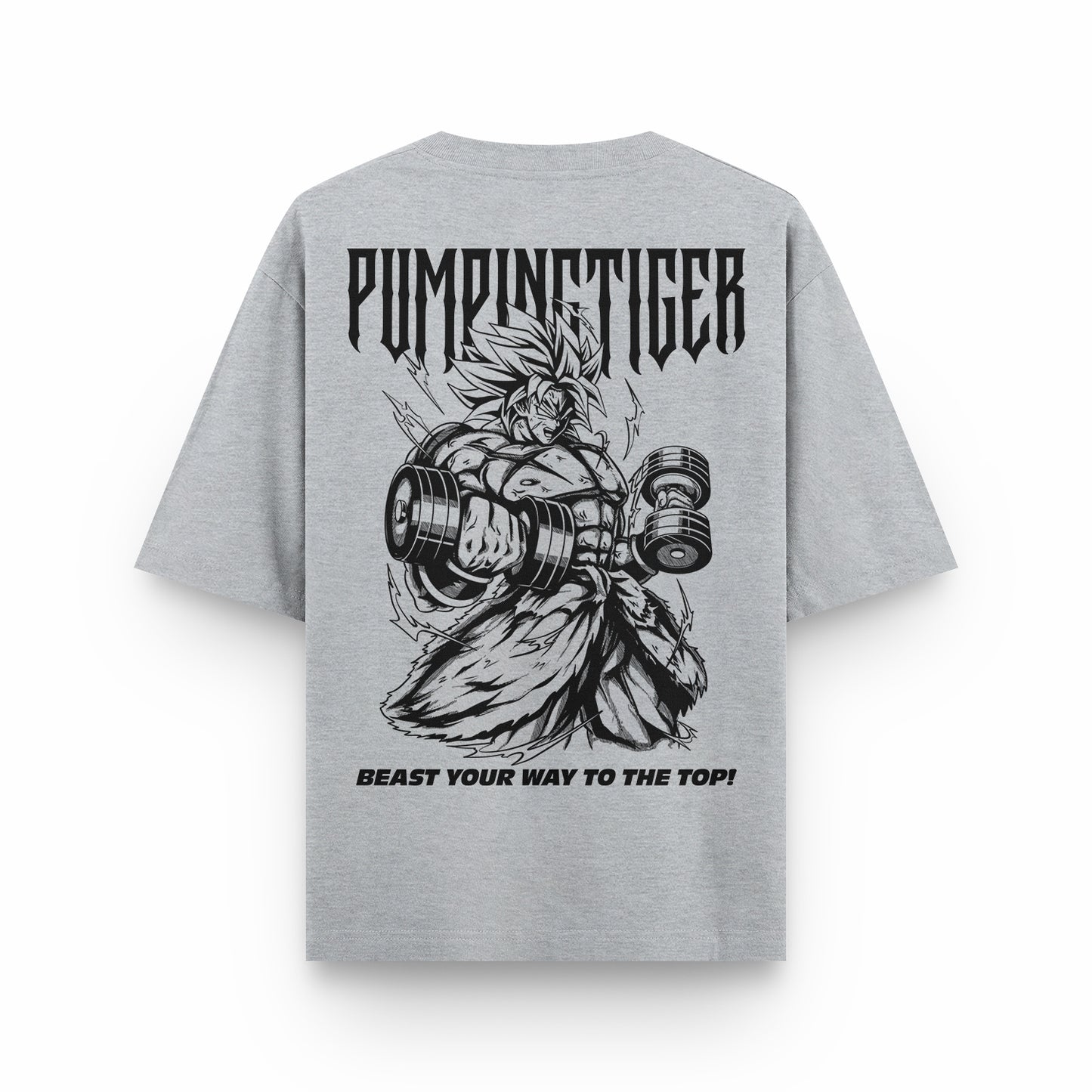 PUMPINGTIGER X DRAGON BALL Z BROLY Oversized T-shirt