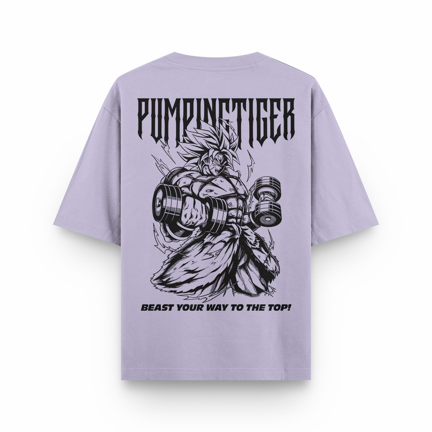 PUMPINGTIGER X DRAGON BALL Z BROLY Oversized T-shirt
