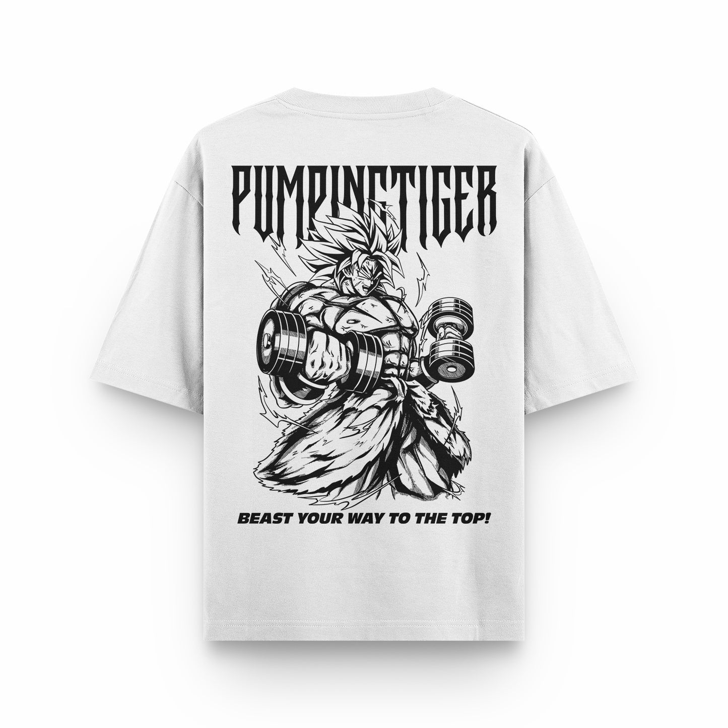 PUMPINGTIGER X DRAGON BALL Z BROLY Oversized T-shirt