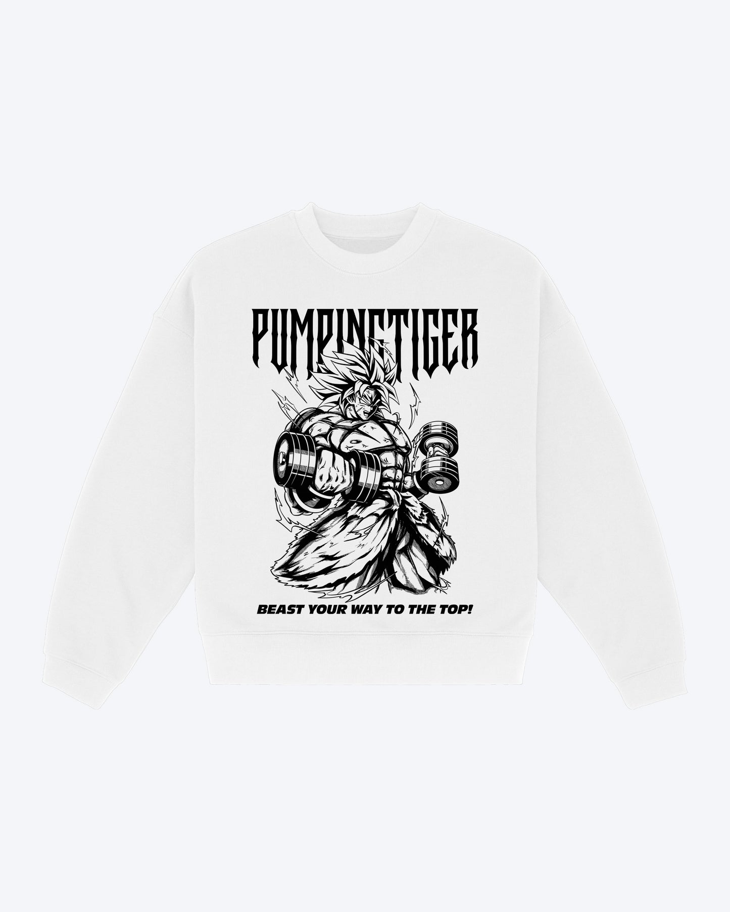 PUMPINGTIGER X DRAGON BALL Z BROLY Oversized Sweatshirt