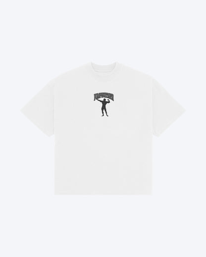 Golden Era Flex White Oversized T-Shirt