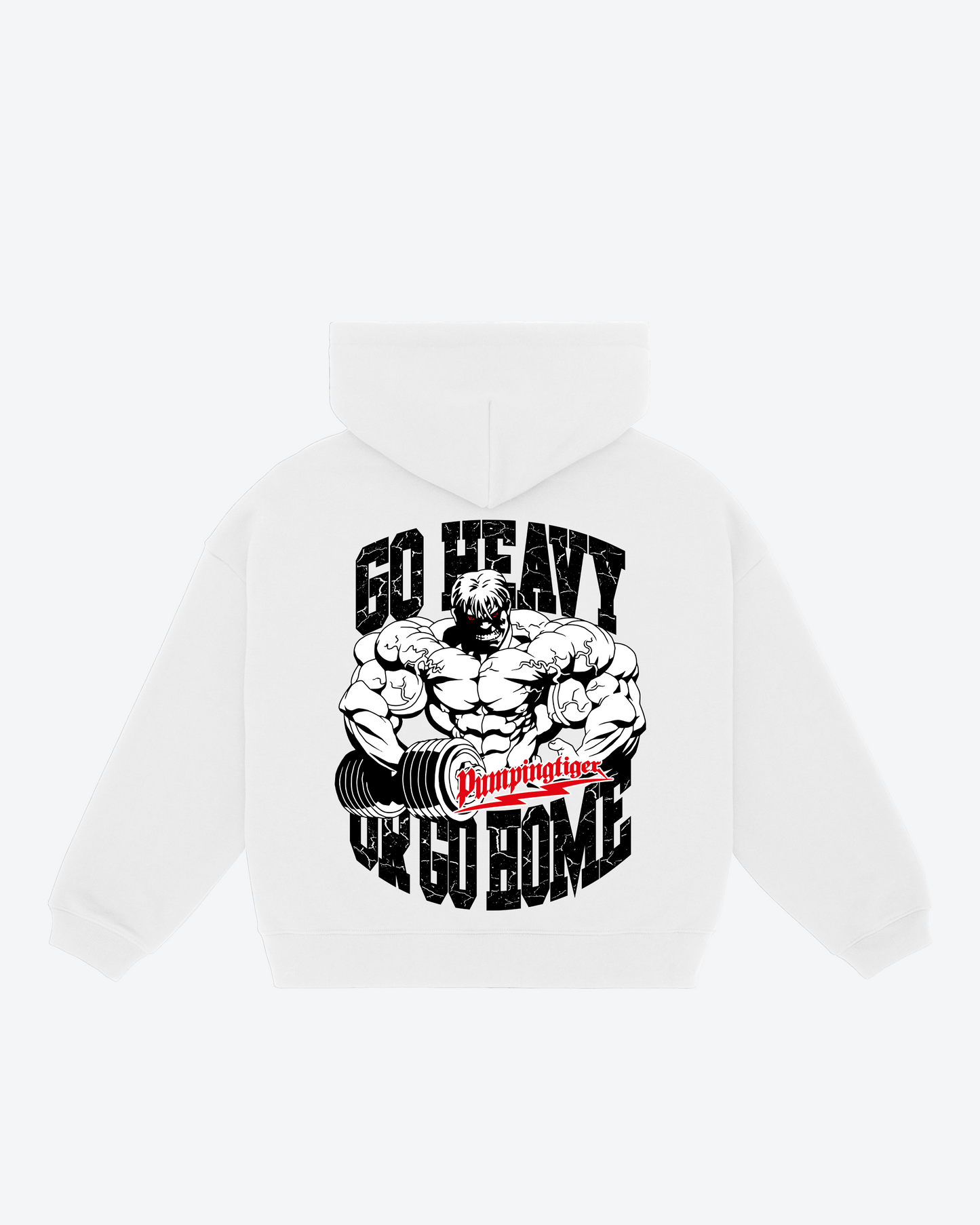 Go Heavy Or Go Home Zipper Hoodie