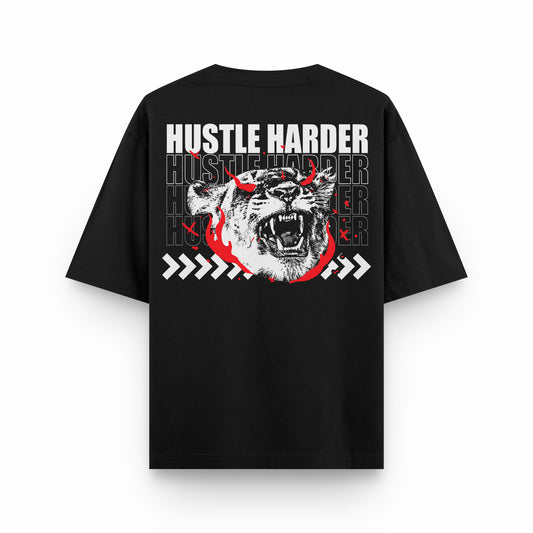 Hustle Harder Oversized T-shirt