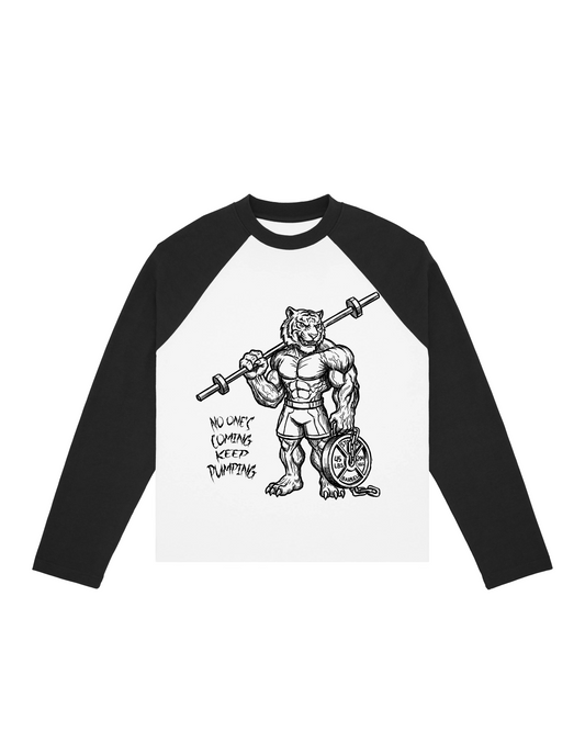 Keep Pumping Raglan T-Shirt