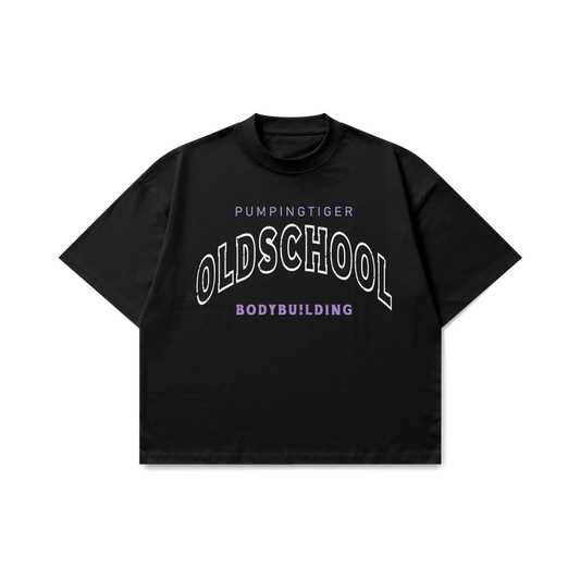 Oldschool Bodybuilding Black Oversized T-shirt