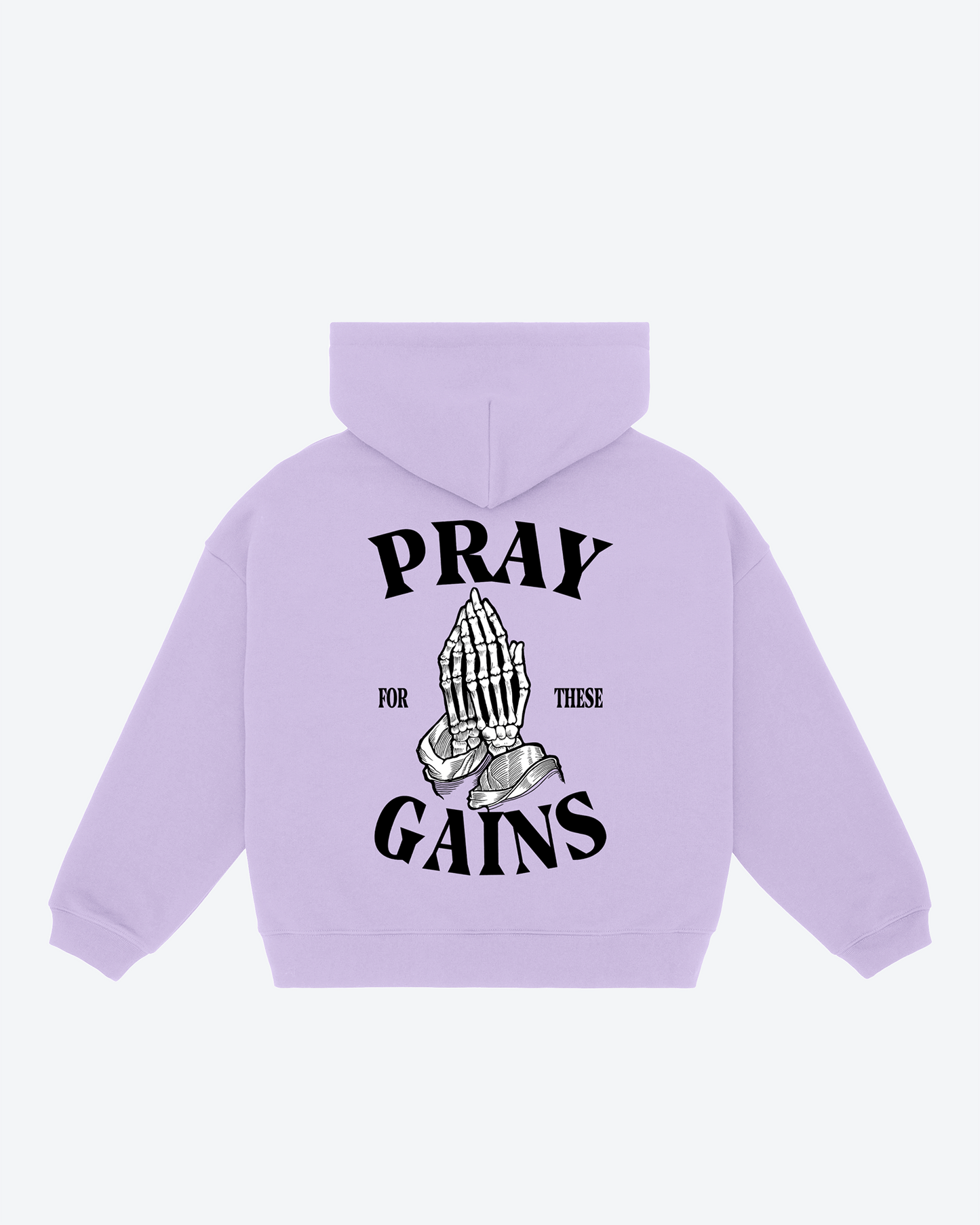 Pray For These Gains Oversized Hoodie