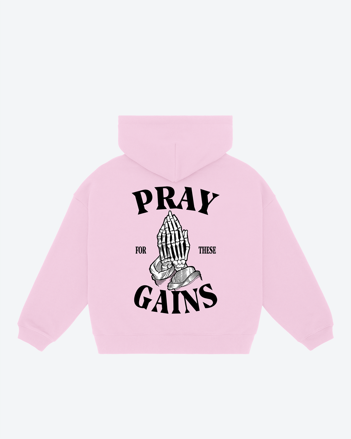 Pray For These Gains Oversized Hoodie