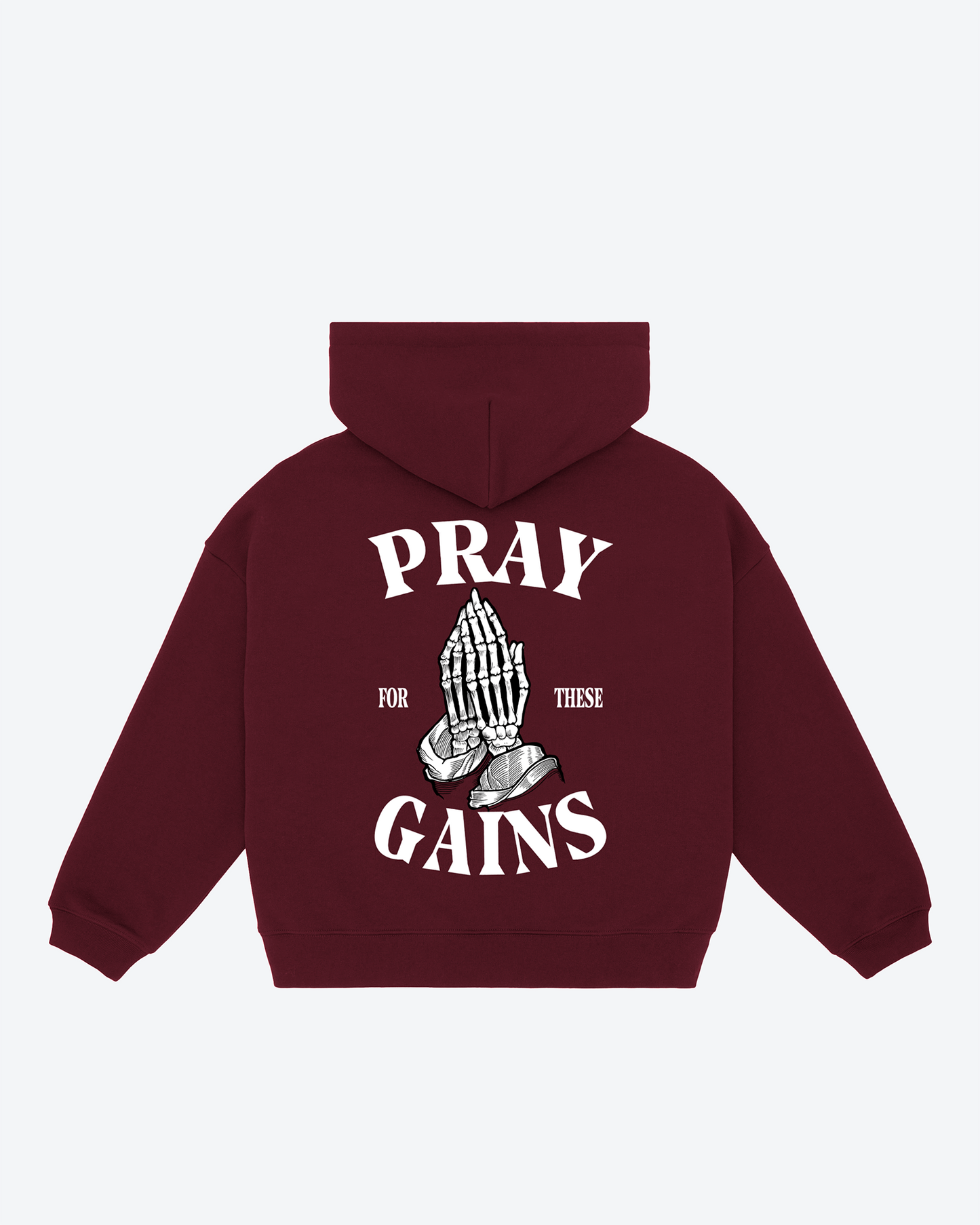 Pray For These Gains Oversized Hoodie