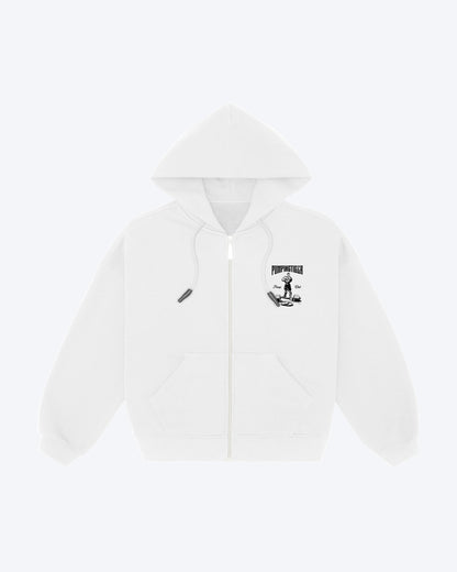 Shake The Earth Zipper Hoodie