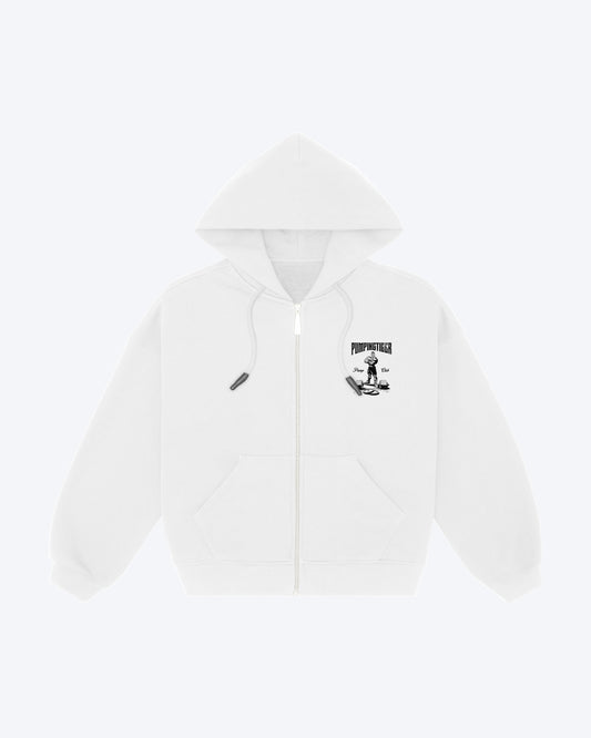 Shake The Earth Zipper Hoodie