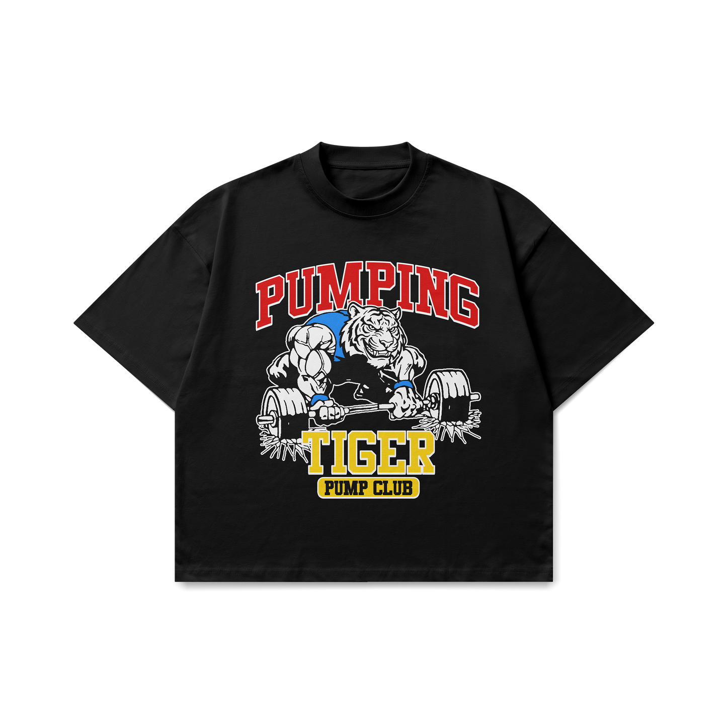 Time To Smash Black Oversized T-Shirt