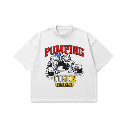 Time To Smash White Oversized T-Shirt