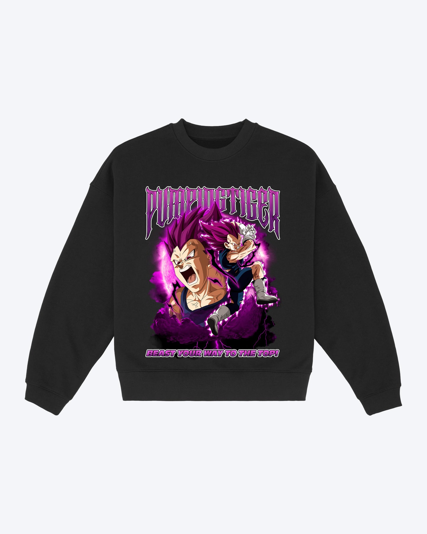 PUMPINGTIGER X DRAGON BALL Z VEGETA Oversized Sweatshirt