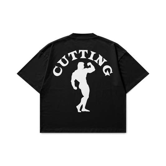 Cutting Black Oversized T-shirt