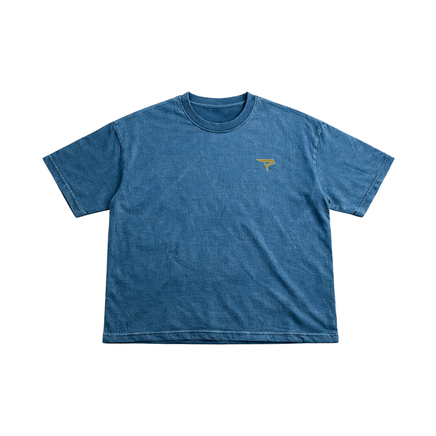 Eagle Graphic Denim Wash Boxy Fit T-Shirt