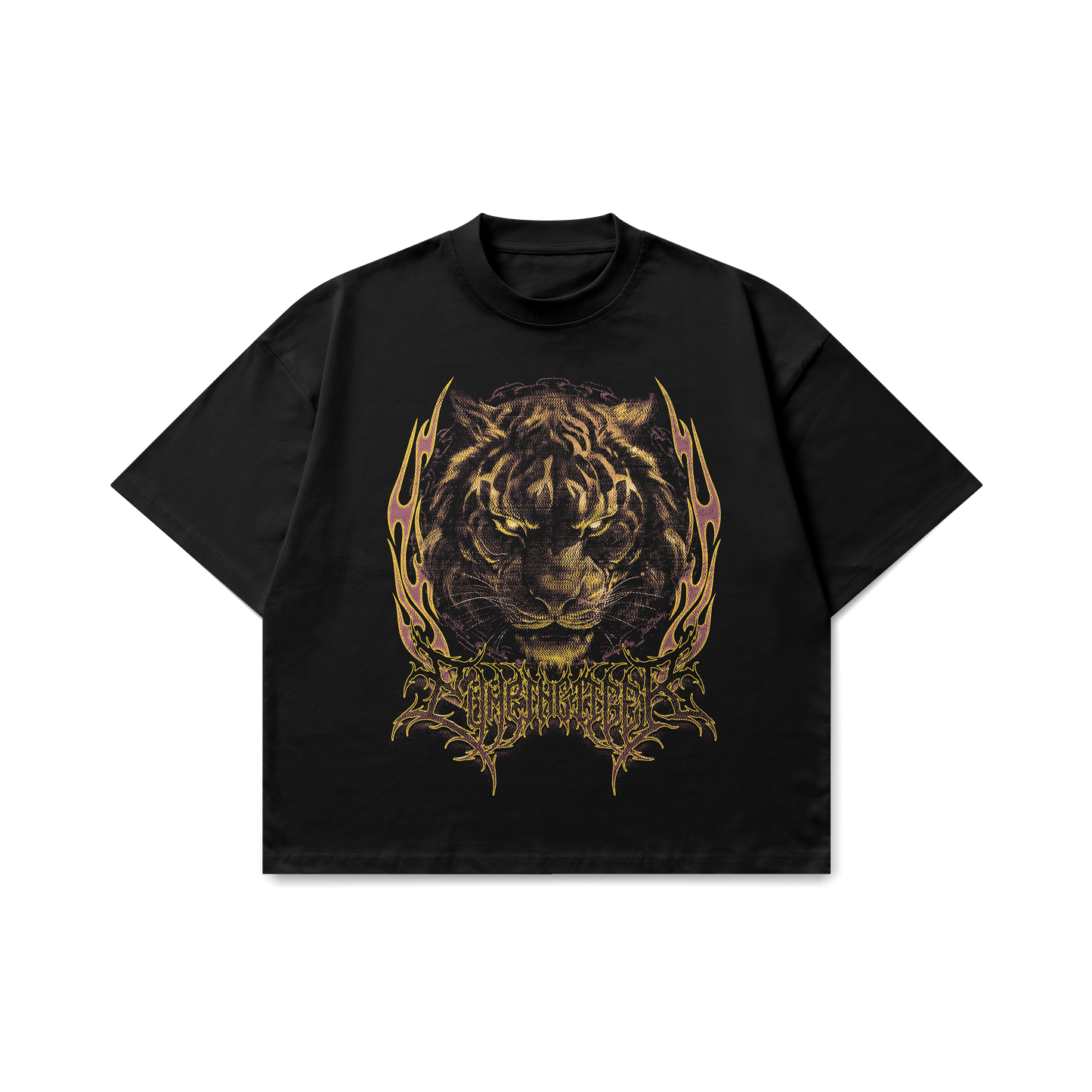 Fearless Black Oversized T-shirt