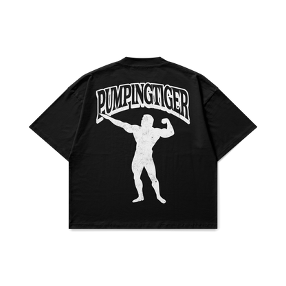 Golden Era Flex Black Oversized T-Shirt