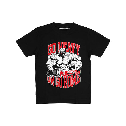Go Heavy Or Go Home Regular Fit T-shirt