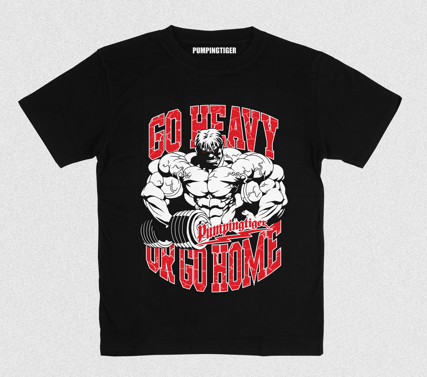 Go Heavy Or Go Home Regular Fit T-shirt