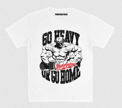 Go Heavy Or Go Home Regular Fit T-shirt