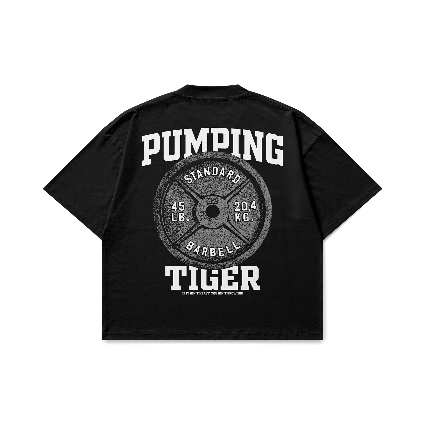 Iron Plate Black Oversized T-shirt