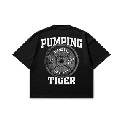 Iron Plate Black Oversized T-shirt