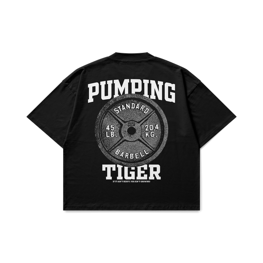 Iron Plate Black Oversized T-shirt