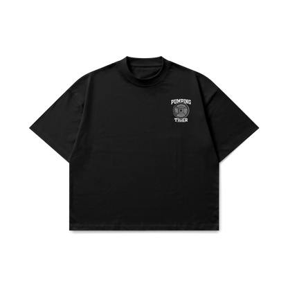 Iron Plate Black Oversized T-shirt